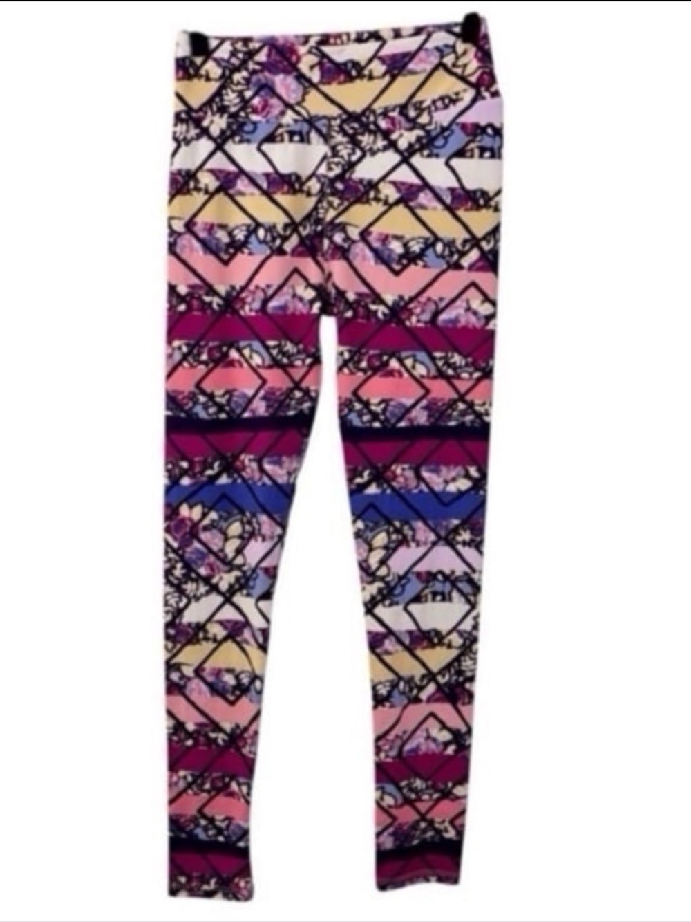 Lularoe Women’s Multicolor Print Leggings